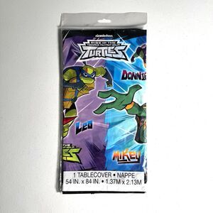 Rise of‎ the Teenage Mutant Ninja Turtles Plastic Tablecover 54" x 84" TMNT 2018